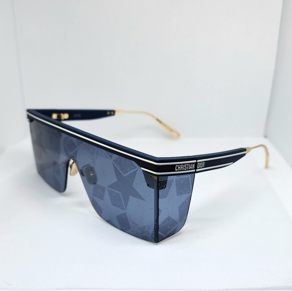 Christian Dior Blue Star Pattern Sunglasses